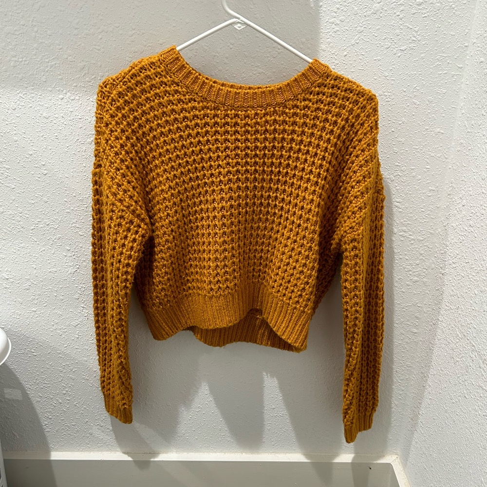 Yellow sweater